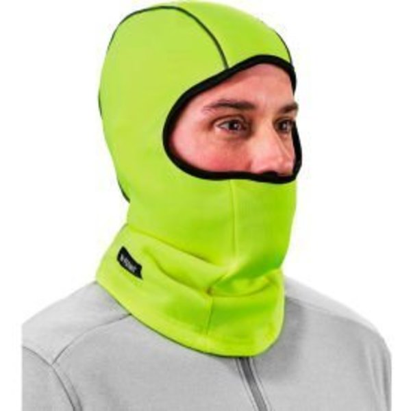 Ergodyne Ergodyne® N-Ferno® 6821 Balaclava Face Mask, Fleece, Lime 16829